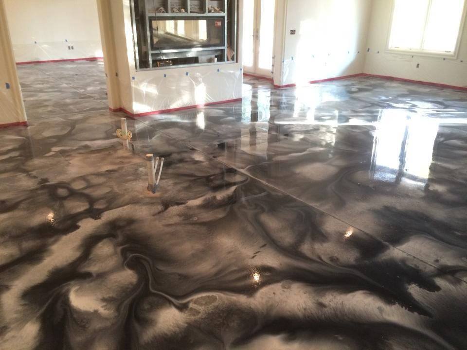 metallic-epoxy metallic-epoxy